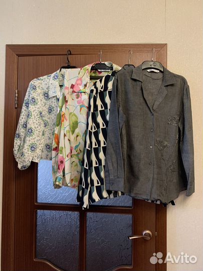 Рубашки блузки zara