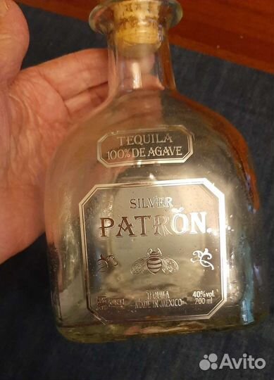 Бутылка из под элитного алкоголя