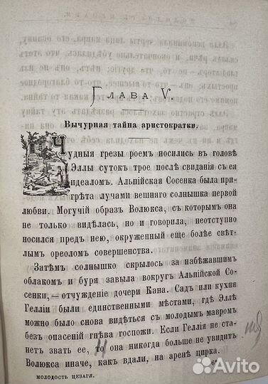 Шаховская Л. Молодость Цезаря роман, ч.2, 1886г