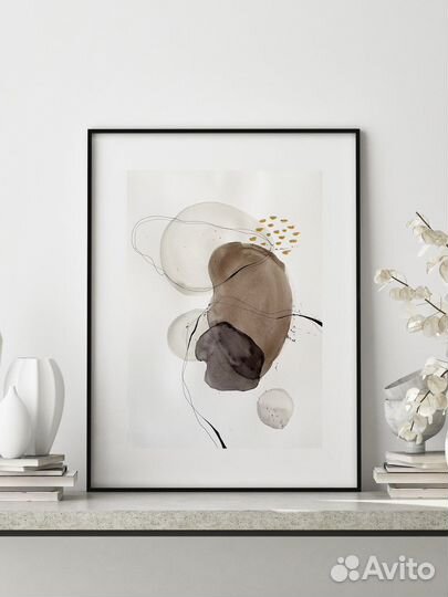 Интерьерная картина абстракция