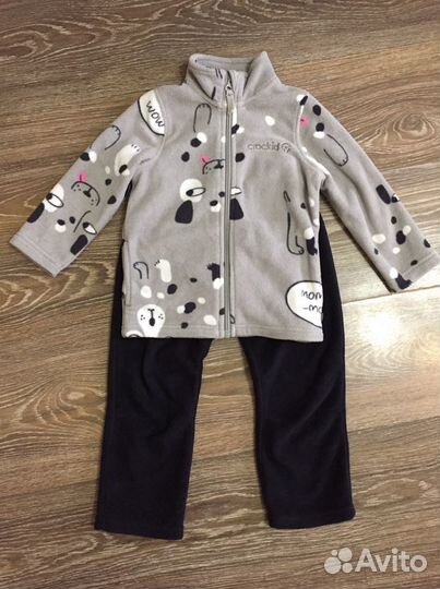 Комплект флисовый Crockid р.98