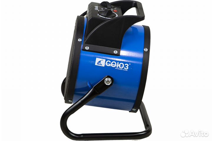 Тепловентилятор керамический 1.5-3кВт, термостат