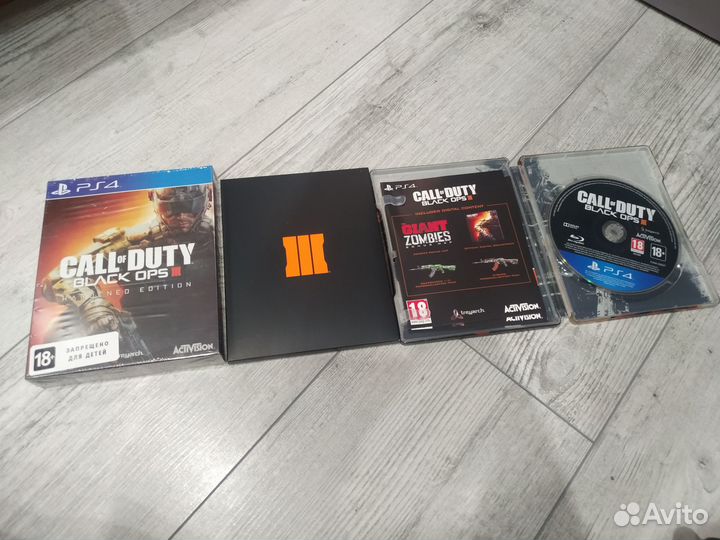 Call of Duty Black ops 3 Hardened edition рус