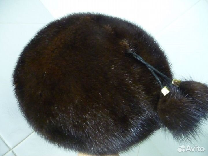 Берет норковый