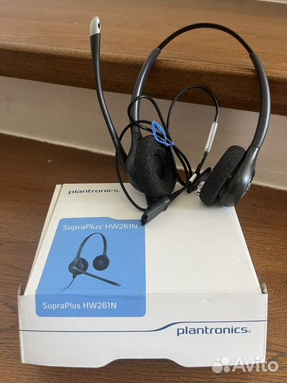 Гарнитура Наушники с микрофоном plantronics