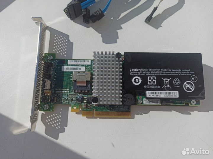 SAS raid контроллер Intel RS2BL040