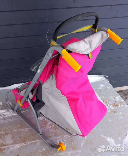 Детские санки коляска ника kids