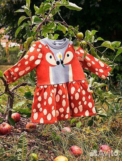 Stella mccartney kids.Пятнистое платье С оленями