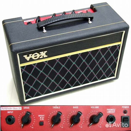 Комбо усилитель Vox pathfinder bass 10
