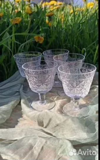 Стопки хрустальные СССР