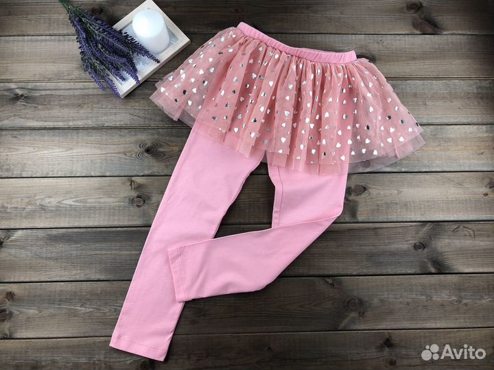 Лосины с юбкой для девочки Lupilu