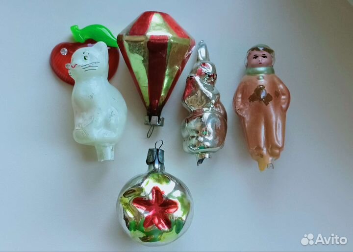 Елочные игрушки СССР