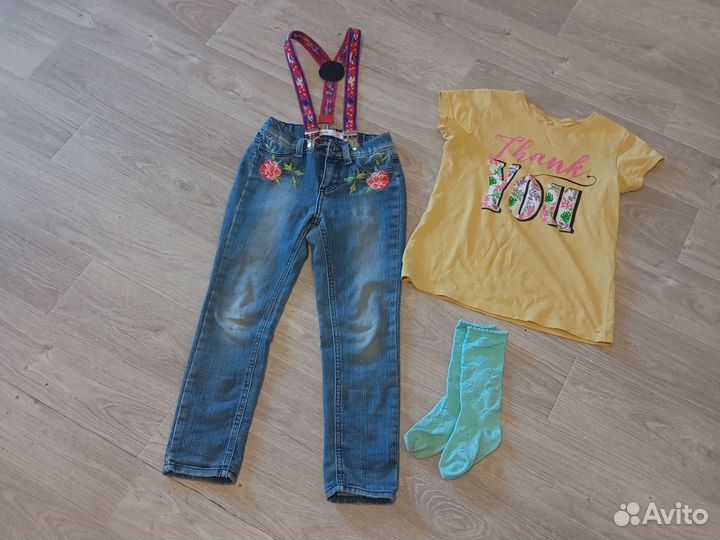 Джинсы на девочку