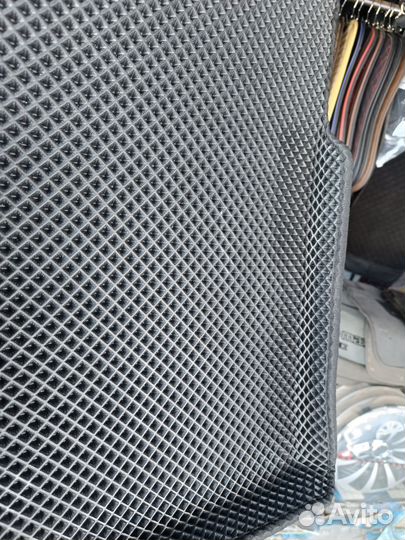 Эва коврики с бортами передние ока