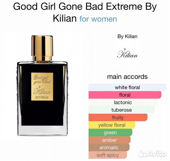 Парфюм killian good girl gone bad extreme