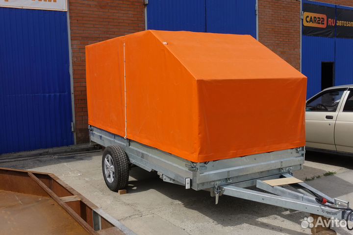 Тент на легковой прицеп