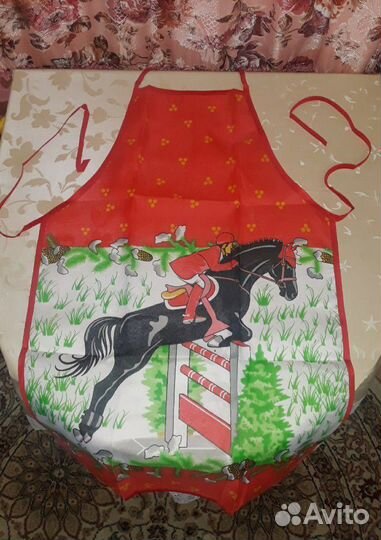 Новый набор: фартук, рукавица, прихватка