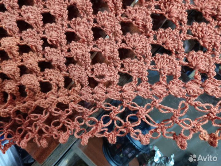 Шаль ручной работы