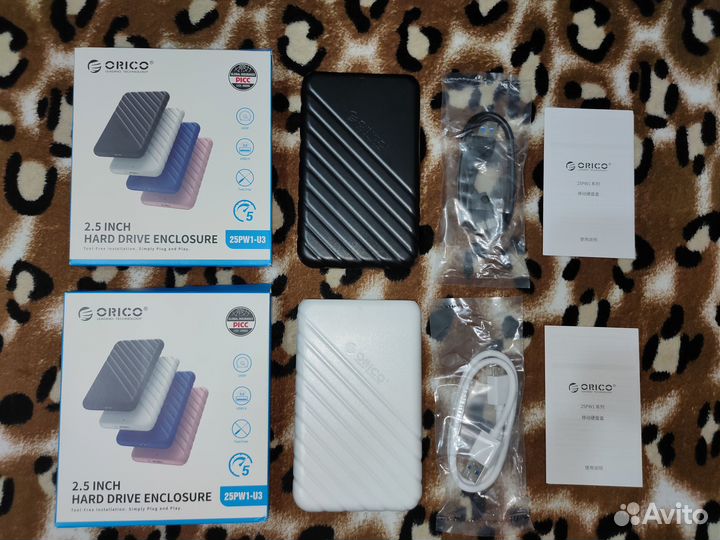 Корпус для HDD SSD 2.5 Orico USB 3.0 новый