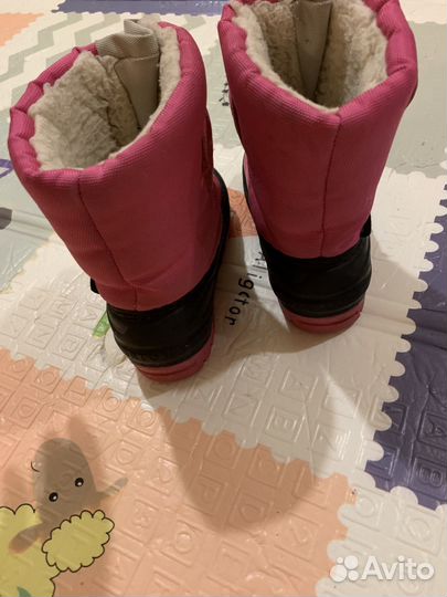 Сапоги зимние для девочки 24