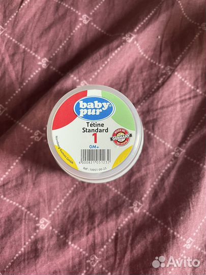 Соска на бутылочку 0+