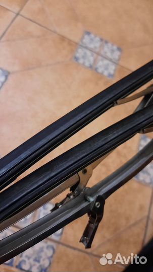 Щётки стеклоочистителя СССР. Хром