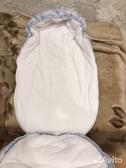 Конверт кокон зимний Safon 0-6 месяцев
