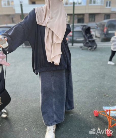 Джинсовая юбка мусульманская