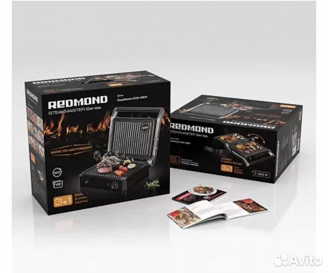Новый гриль redmond steakmaster RGM-M804