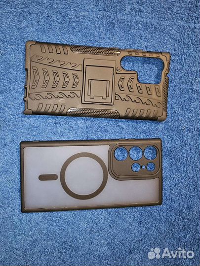 2 чехла-накладки на Samsung Galaxy S23 Ultra