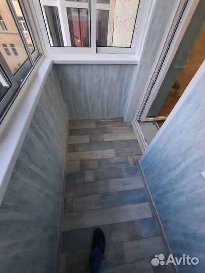 Пластиковый балкон с установкой