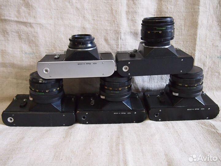 Фотоаппараты Зенит разные