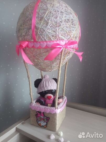 Шар с корзиной (временно без игрушки)