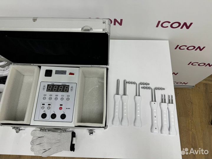 Аппарат микротоки с перчатками в наличии