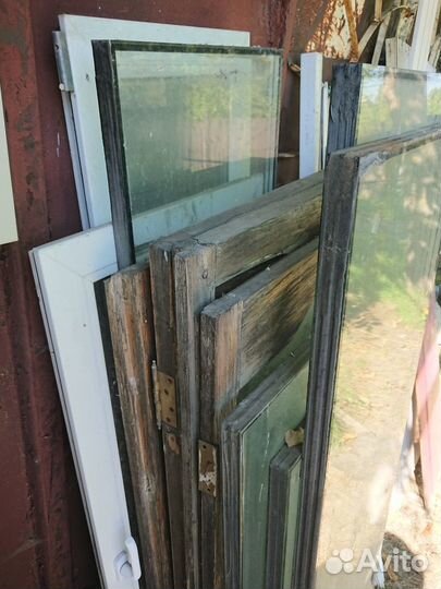 Окна/рамы Алюминиевые. Стекло пакеты. бу