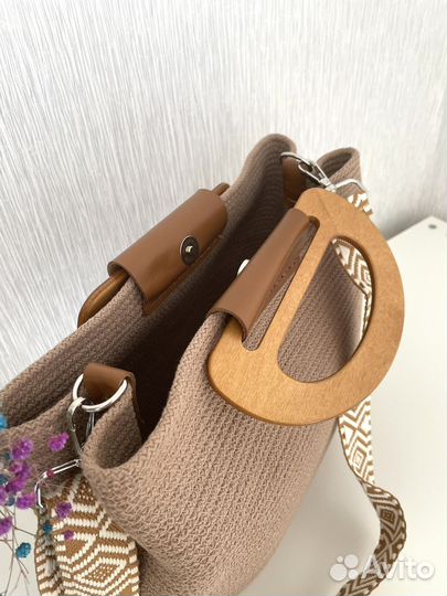 Сумка из хлопкового шнура