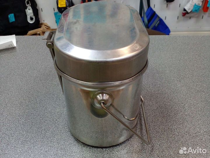 Котелок туристический стальной 1.7 л