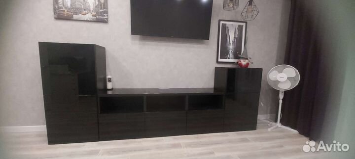 Стеллаж IKEA под телевизор сборный