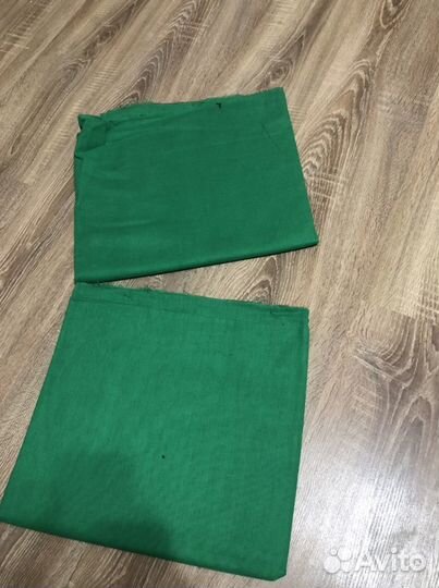 Хромакей зеленая ткань