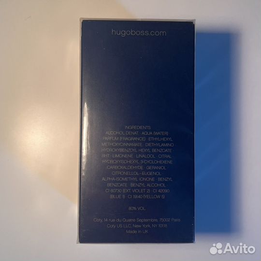 Туалетная вода Hugo Boss dark blue