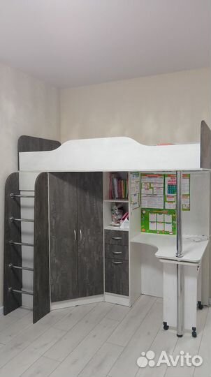 Кровать-чердак