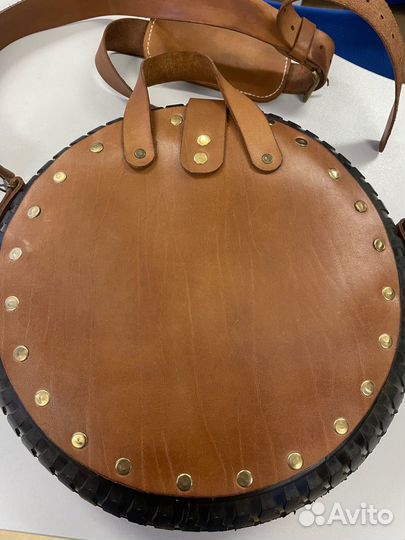 Кожаная сумка HandMade