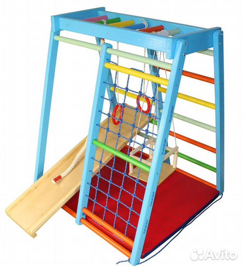 Детский спортивный комплекс для дома Теремок 170