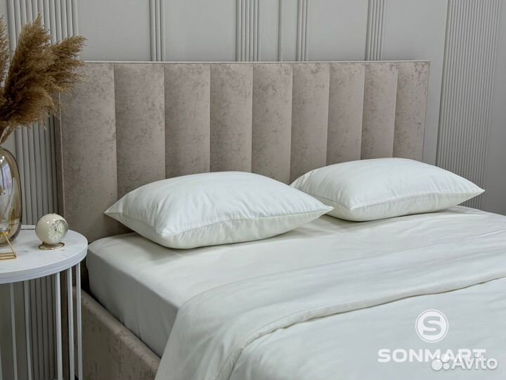 Кровать Лондон Плюс 160 на 200 на высоких ножках