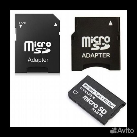 MicroSD На SD-Адаптер Для Карт Памяти