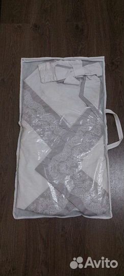 Конверт одеяло на выписку с бантом новое