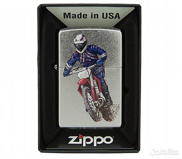 Зажигалка Zippo 207 dirt bike 2 Оригинал Новая
