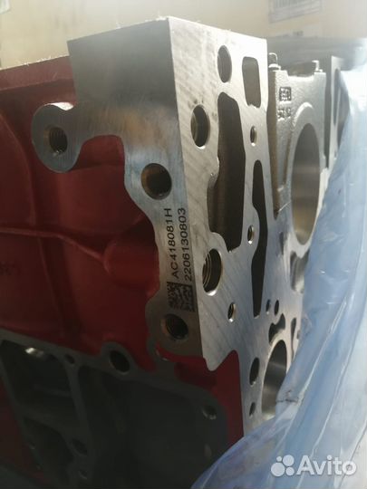 Блок цилиндров Cummins 3.8 Валдай 33106 Газ