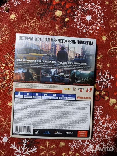 Игры для приставок ps4 Mafia Definitive Edition