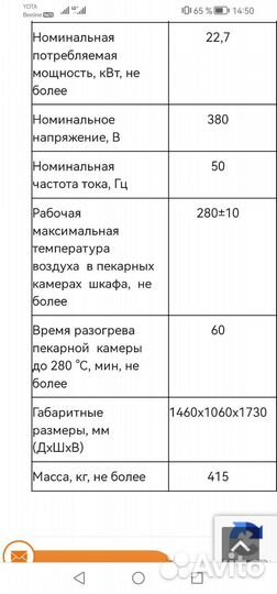 Пекарский шкаф